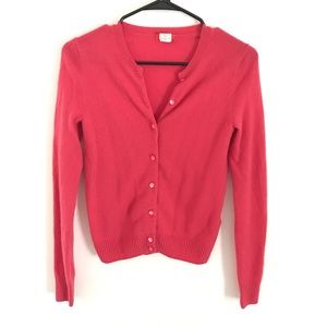JCrew 100% Cashmere Cardigan